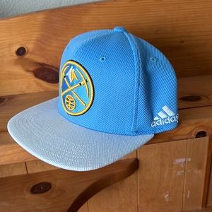 Youth Denver Nuggets Flat Brim Hat
